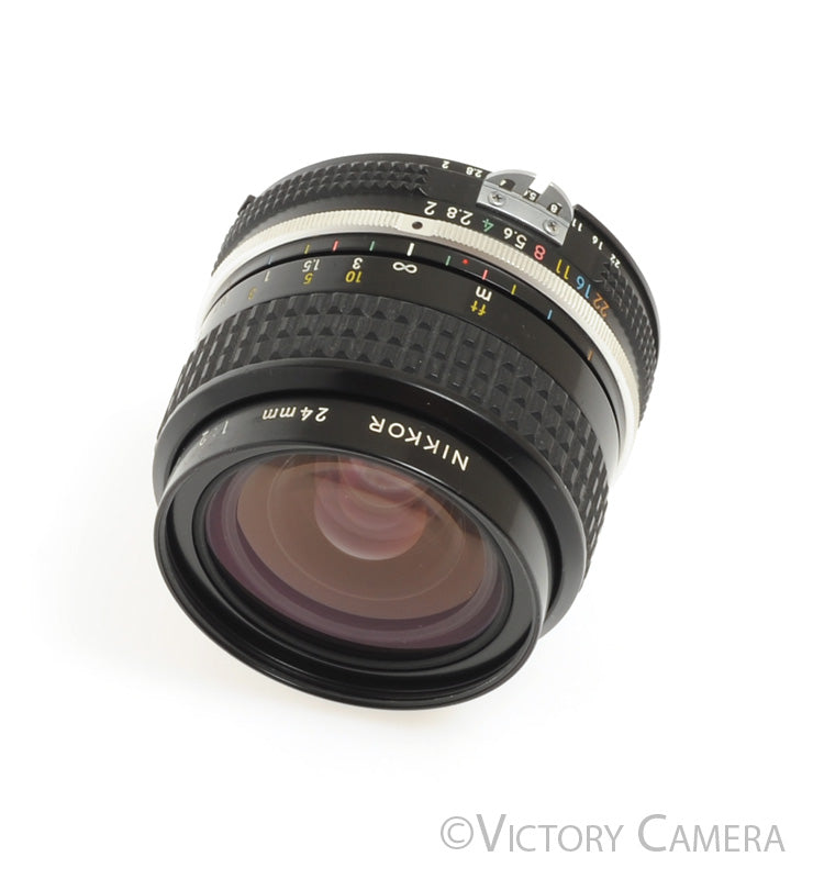 Nikon Nikkor 24mm f2 AI FAST Wide Angle Lens [EXC+] - Victory Camera