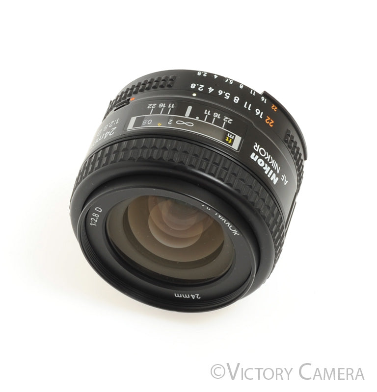 Nikon Nikkor 24mm f2.8 AF-D Auto Focus Wide Angle Lens -Clean- [EX] - Victory Camera