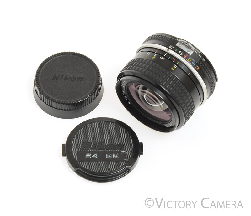 Nikon Nikkor 24mm f2.8 AI Wide Angle Prime Lens [EXC+]