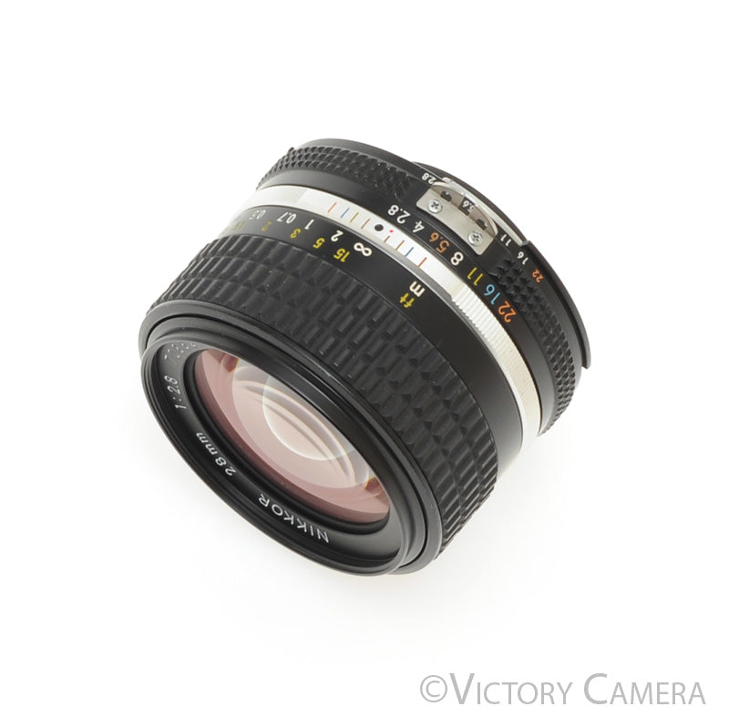 Nikon Nikkor 28mm f2.8 AI-S Wide Angle Prime Lens [EXC+] - Victory Camera