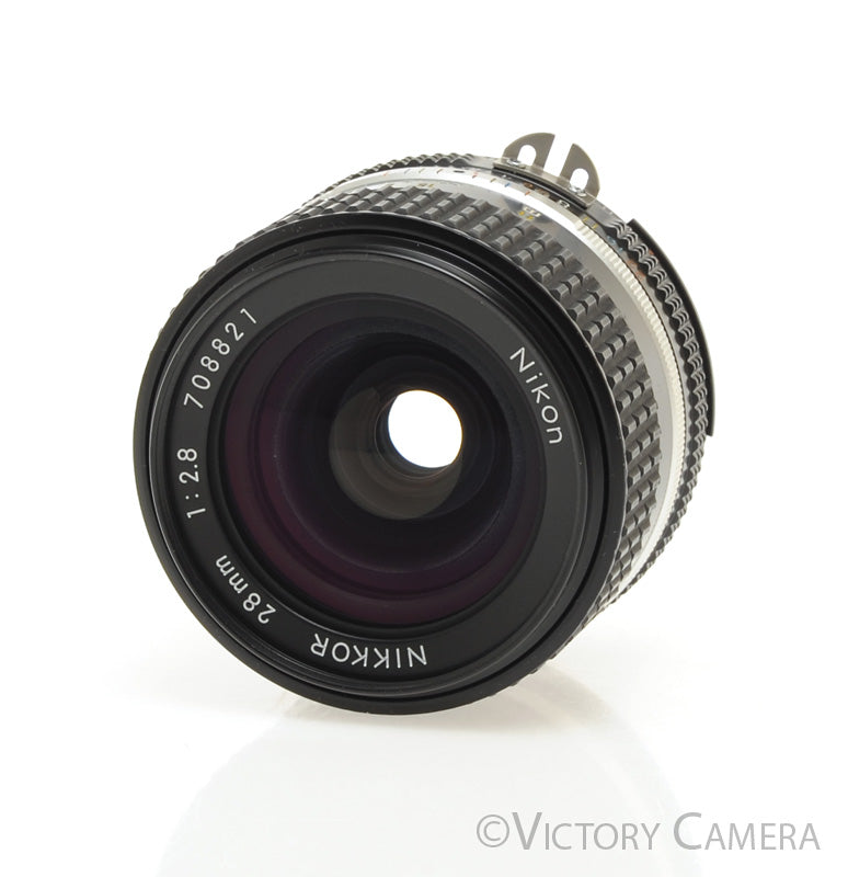 Nikon Nikkor 28mm f2.8 AI-S Wide Angle Prime Lens [EXC+] - Victory Camera