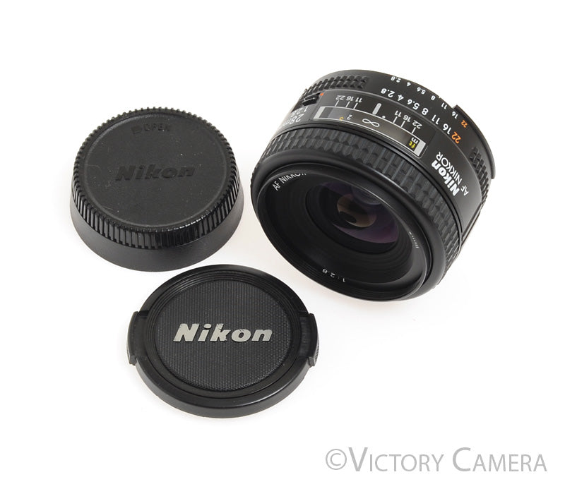Nikon AF Nikkor 28mm f2.8 Autofocus Prime Wide Angle Lens -Clean-