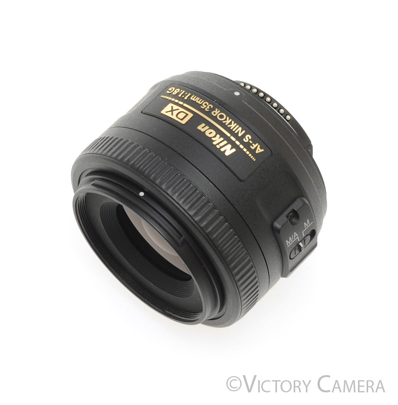 Nikon Nikkor AF-S 35mm f1.8 G DX Wide Angle Prime Lens w/ Shade [EXC+]