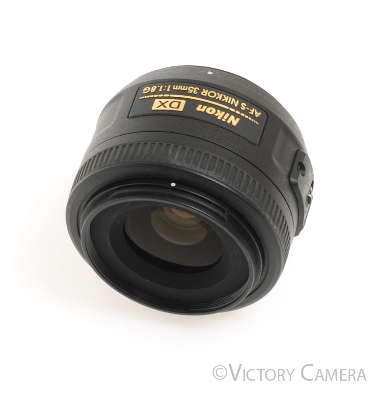 Nikon Nikkor AF-S 35mm f1.8 G DX Wide Angle Prime Lens  [EXC+] - Victory Camera