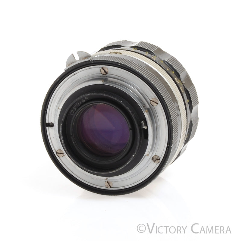 Nikon Nikkor-O 35mm f2 non-AI Manual Focus Wide Angle Lens -Clean Glass- - Victory Camera