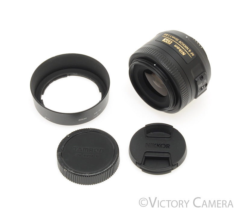 Nikon Nikkor AF-S 35mm f1.8 G DX Wide Angle Prime Lens [EXC+]