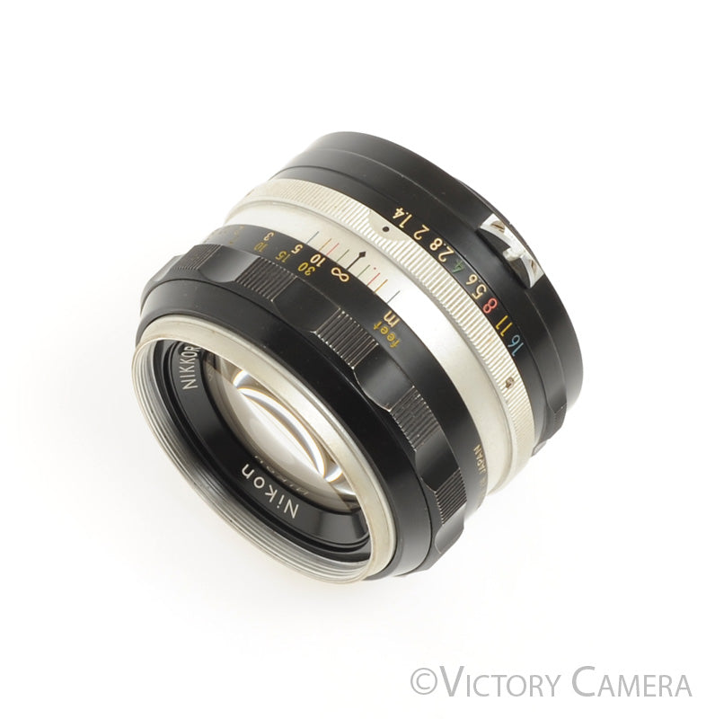 Nikon Nikkor-S 50mm f1.4 Non-Ai Manual Focus Lens [EXC] - Victory Camera