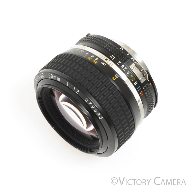 Nikon Nikkor 50mm f1.2 AI-S FAST Prime Lens [EXC+] - Victory Camera