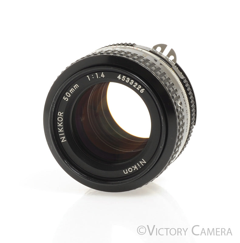 Nikon Nikkor 50mm F1.4 AI Manual Focus Standard Prime Lens [GOOD] - Victory Camera