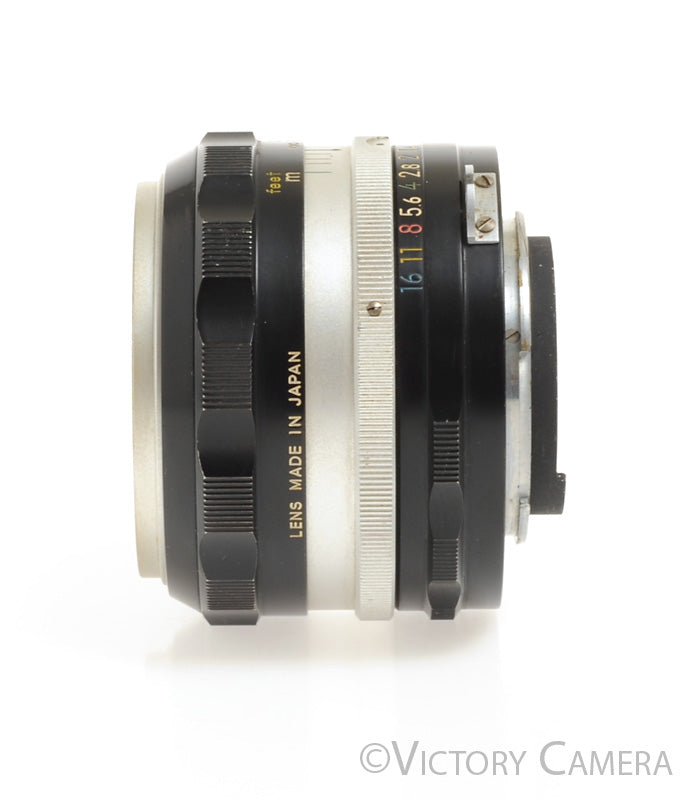 Nikon Nikkor-S 50mm f1.4 Non-Ai Manual Focus Lens [EXC] - Victory Camera