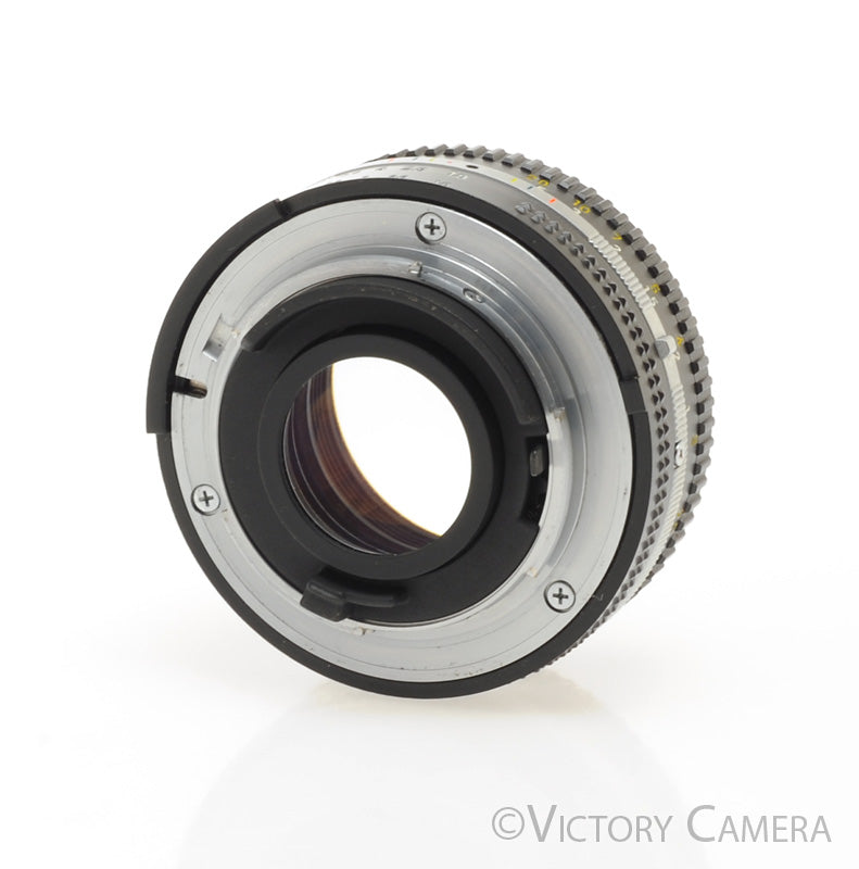 Nikon Nikkor 50mm F1.8 AI-S Lens (pancake version) [EXC-]