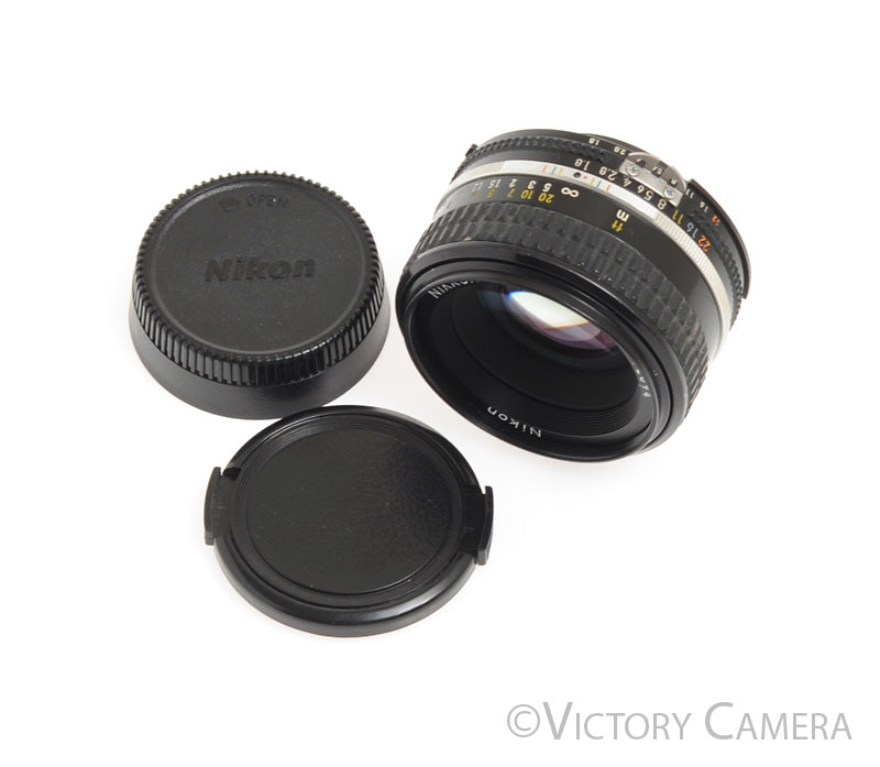 Nikon Nikkor 50mm F1.8 AI-S Manual Lens III -Long Version