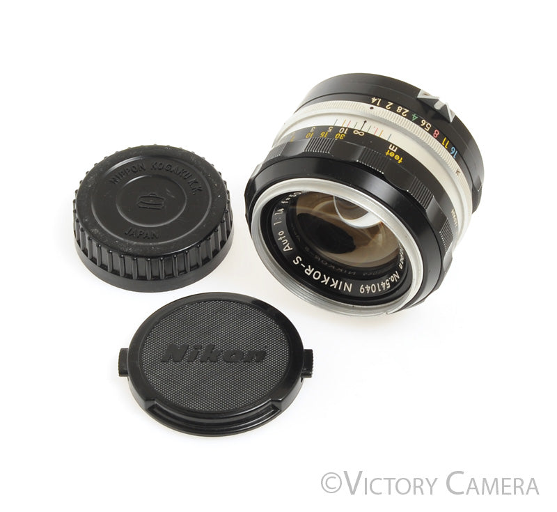 Nikon Nikkor-S 50mm f1.4 Non-Ai Manual Focus Lens  [EXC-] - Victory Camera