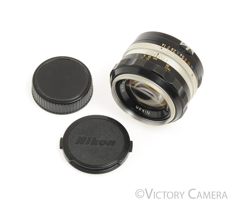 Nikon Nikkor-S 50mm f1.4 Non-Ai Manual Focus Lens [EXC] - Victory Camera