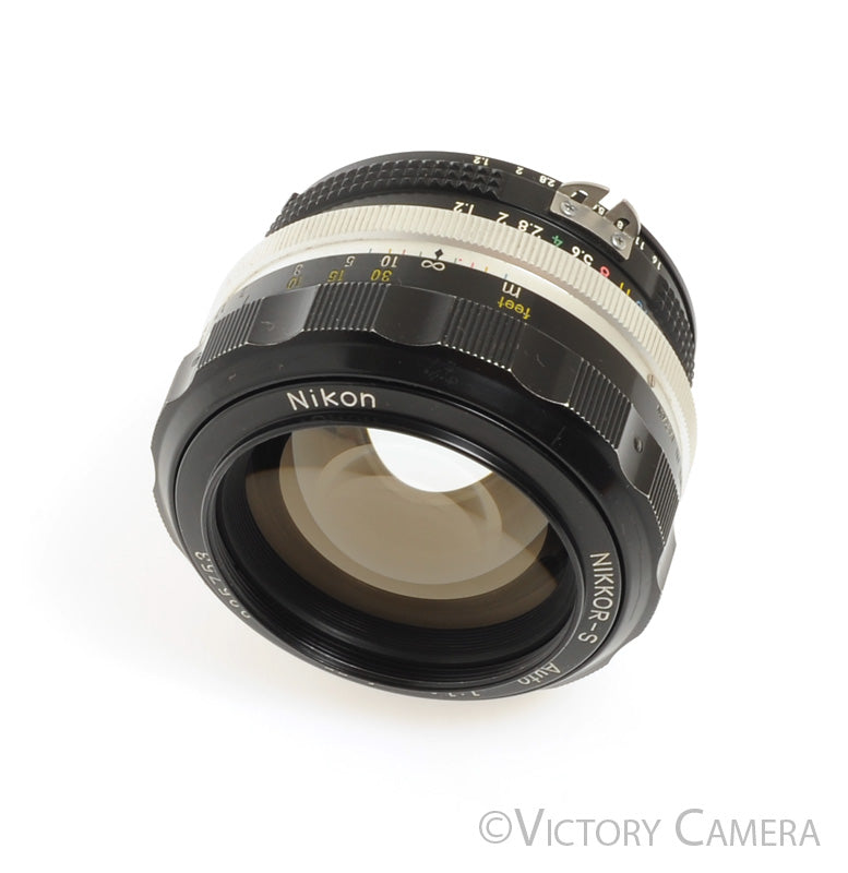 Nikon Nikkor-S 55mm f1.2 Factory AI&#39;d FAST Prime Lens [EXC] - Victory Camera