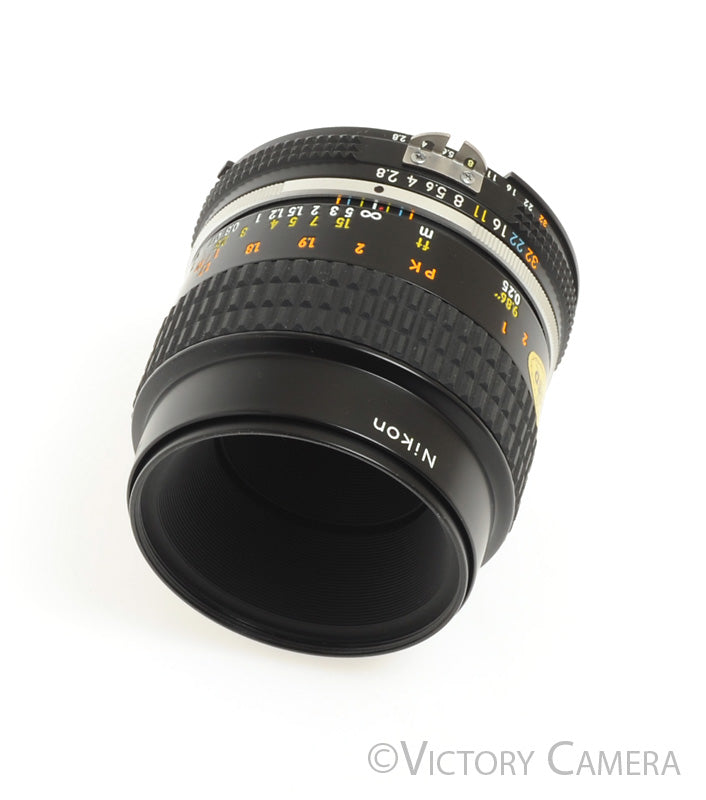 Nikon Micro-Nikkor 55mm f2.8 AI-S Man. Focus Lens -Smooth Focus- [EXC+]