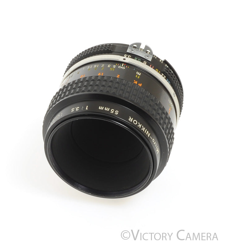 Nikon Micro-Nikkor 55mm F3.5 AI Manual Focus Macro Lens [MINT-] - Victory Camera