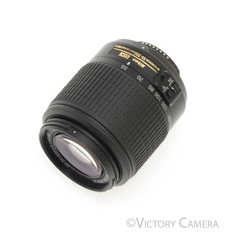 Nikon Nikkor AF-S 55-200mm f4-5.6 G ED DX VR Telephoto Zoom Lens [EXC] - Victory Camera