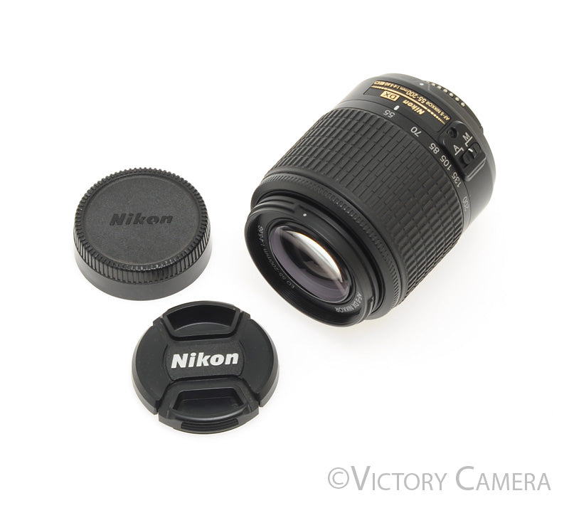 Nikon Nikkor AF-S 55-200mm f4-5.6 G ED DX VR Telephoto Zoom Lens [EXC] - Victory Camera