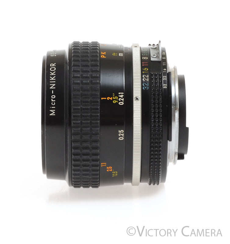 Nikon Micro-Nikkor 55mm F3.5 AI Manual Focus Macro Lens  [EXC] - Victory Camera