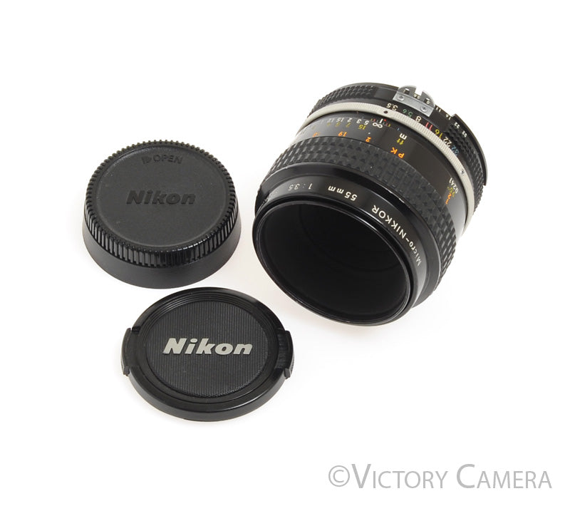 Nikon Micro-Nikkor 55mm F3.5 AI Manual Focus Macro Lens  [EXC] - Victory Camera