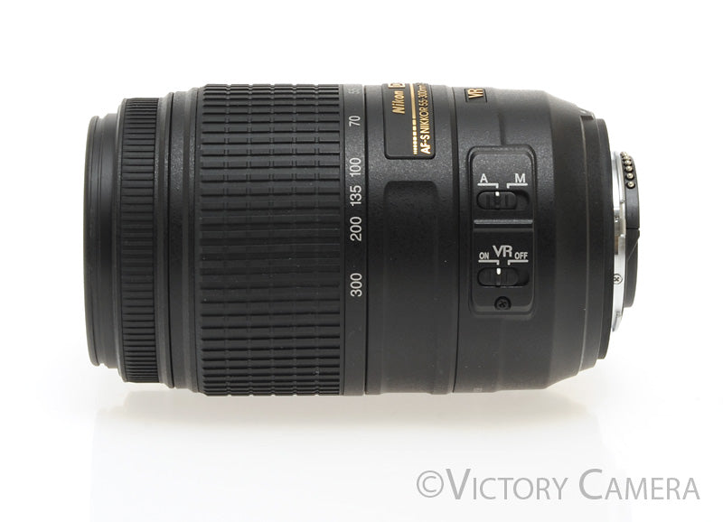 Nikon Nikkor AF-S 55-300mm f4.5-5.6 G ED VR DX Telephoto Zoom Lens [MINT-] - Victory Camera