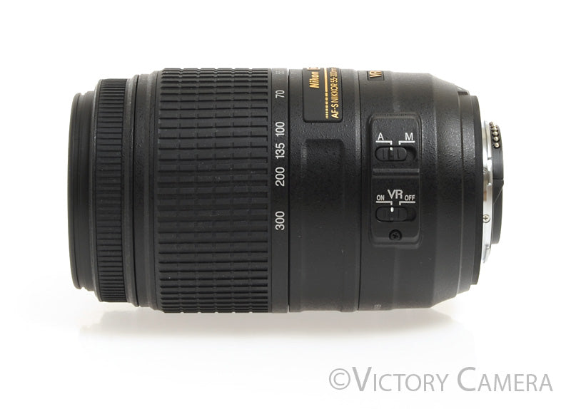 Nikon Nikkor AF-S 55-300mm f4.5-5.6 G ED VR DX Telephoto Zoom Lens [MINT-] - Victory Camera