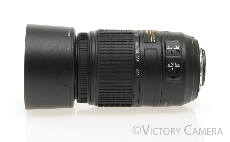 Nikon Nikkor AF-S 55-300mm f4.5-5.6 G ED VR DX Telephoto Zoom Lens [MINT-] - Victory Camera