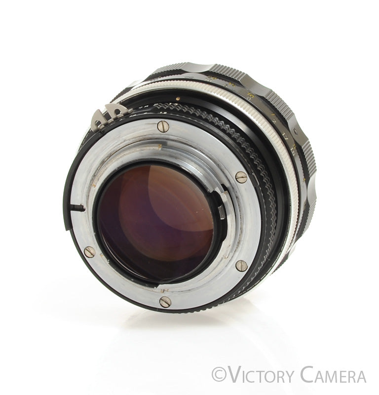 Nikon Nikkor-S 55mm f1.2 Factory AI&#39;d FAST Prime Lens [EXC] - Victory Camera