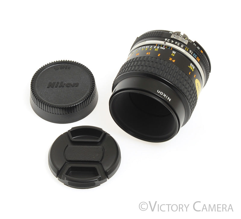 Nikon Micro-Nikkor 55mm f2.8 AI-S Man. Focus Lens -Smooth Focus- [EXC+]