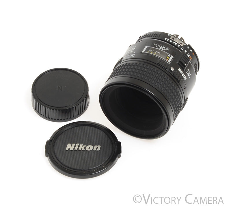 Nikon Micro-Nikkor 60mm F2.8 D AF Autofocus 1:1 Macro Lens w/ Rabbit Ears [EXC] - Victory Camera