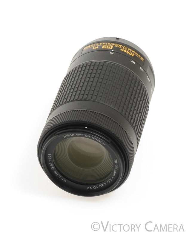 Nikon Nikkor AF-P DX 70-300mm f4.5-6.3 G ED Telephoto Zoom Lens [MINT-] - Victory Camera