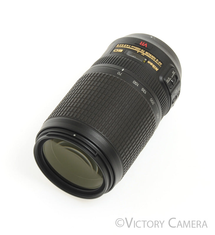 Nikon Nikkor AF-S 70-300mm f4.5-5.6 G ED VR Telephoto Zoom Lens  [MINT-] - Victory Camera