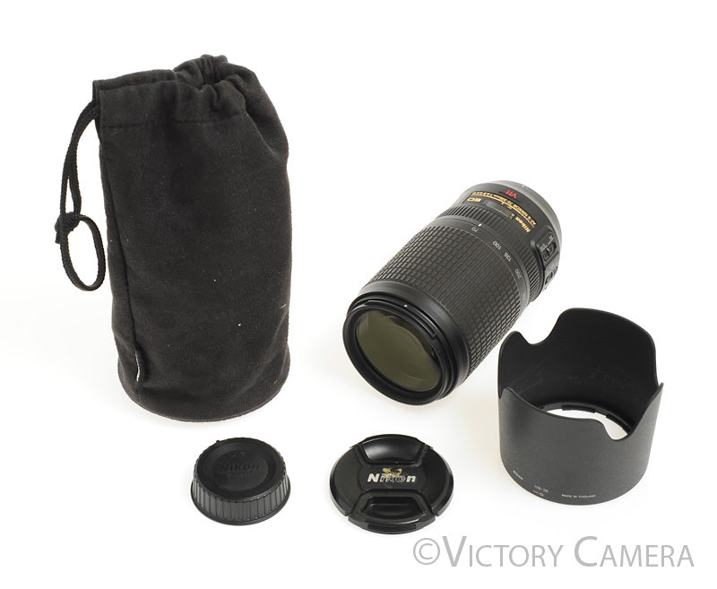 Nikon Nikkor AF-S 70-300mm f4.5-5.6 G ED VR Telephoto Zoom Lens  [MINT-] - Victory Camera