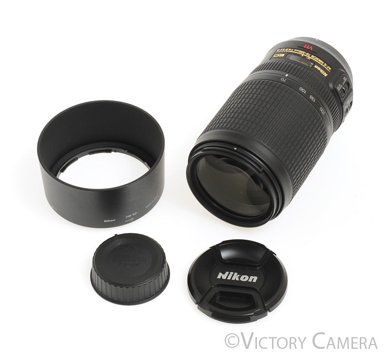 Nikon Nikkor AF-S 70-300mm f4.5-5.6 G ED VR Telephoto Zoom Lens [EXC+] - Victory Camera