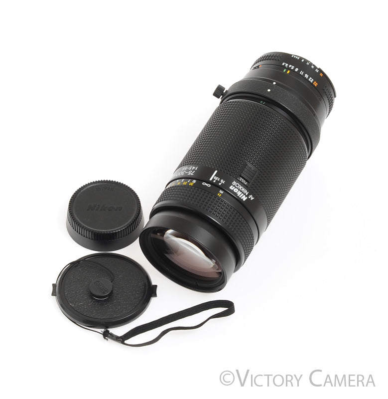 Nikon AF Nikkor 75-300mm f4.5-5.6 Telephoto Zoom Lens -Clean-