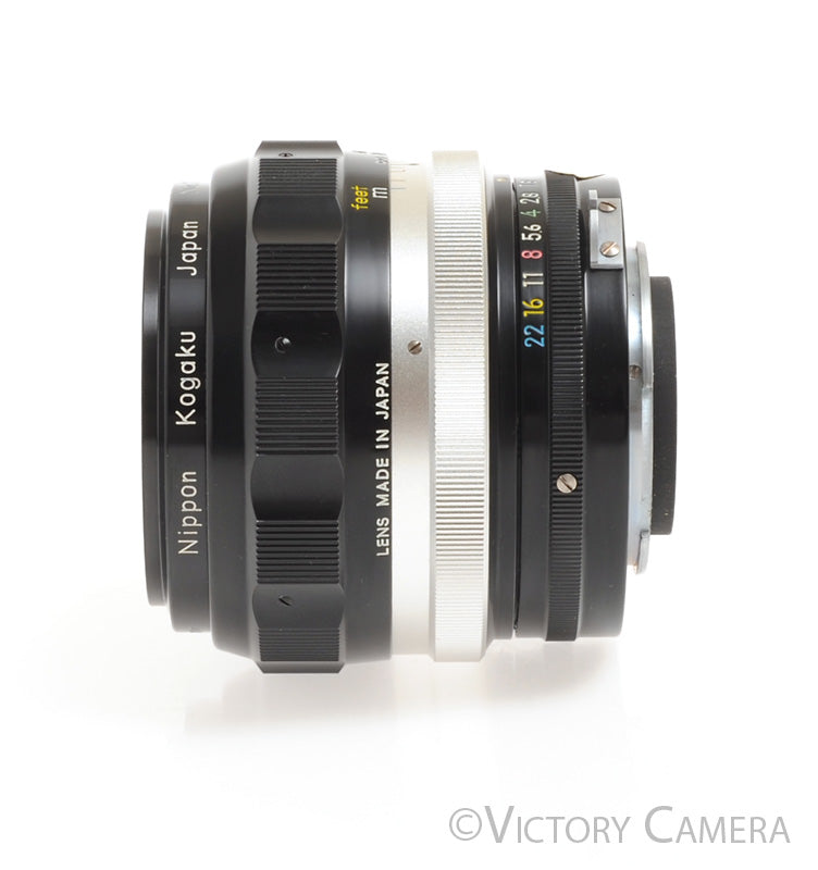 Nikon Nikkor-H 85mm f1.8 non-AI Portrait Prime Lens [EXC] - Victory Camera