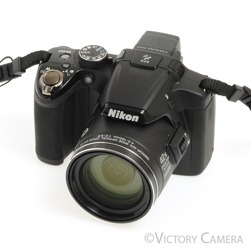 Nikon CoolPix P510 16.1MP 42X Zoom Digital Point &amp; Shoot Camera  [MINT-] - Victory Camera