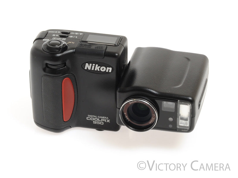 Nikon CoolPix 950 2.1MP Rotating Digital Camera Digicam -Nice- [EXC] - Victory Camera