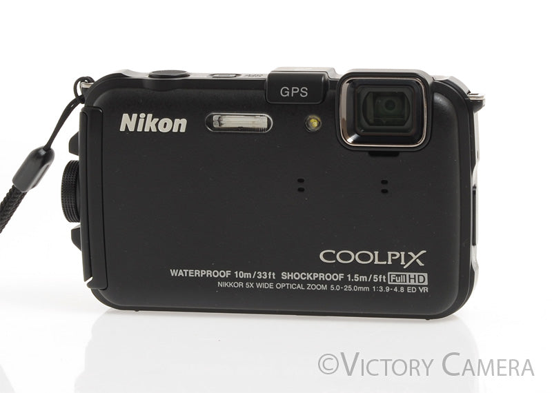 Nikon Coolpix AW100 16.0 MP Waterproof Shockproof Compact Digital Camera -Clean- - Victory Camera