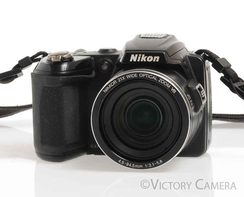 Nikon CoolPix L120 14.1MP Digital Point & Shoot Camera w/ 21X Optical Zoom - Victory Camera