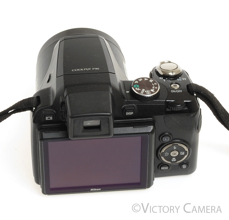 Nikon CoolPix P90 12.1MP Compact Digital Camera  [EXC+] - Victory Camera