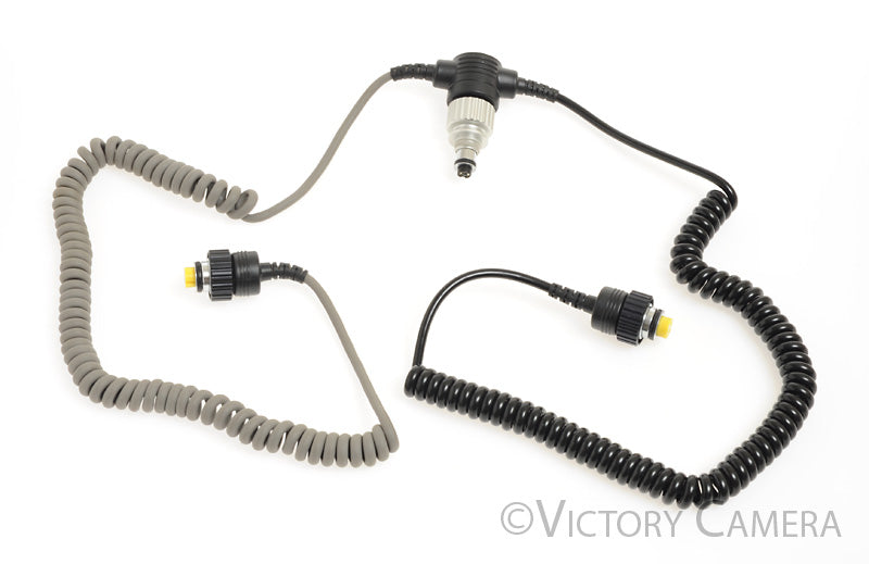 Nikon Nikonos Double Flash Sync Cable for SB Series Strobes [EXC+] - Victory Camera