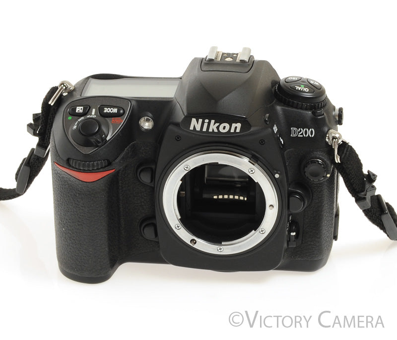 Nikon D200 Digital SLR Camera Body w/ Charger ~23,300 Shots- [EXC] - Victory Camera