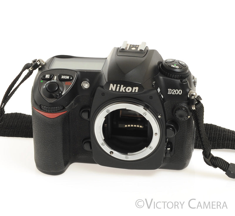 Nikon D200 Digital SLR Camera Body (22,800 Shots) w/ Battery and Charger [EX+] - Victory Camera