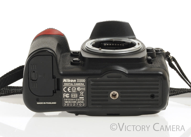 Nikon D200 Digital SLR Camera Body (22,800 Shots) w/ Battery and Charger [EX+] - Victory Camera