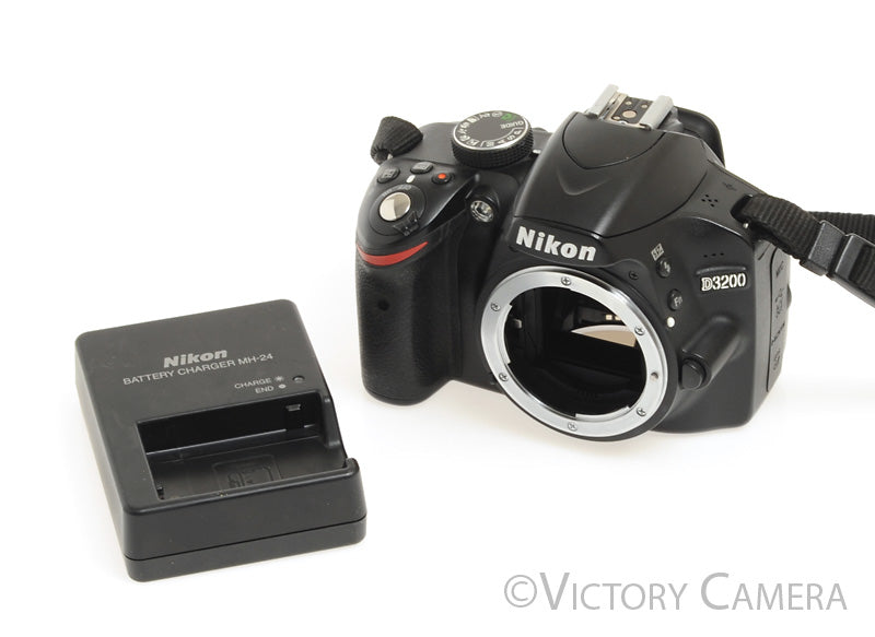 Nikon D3200 24.2MP Digital SLR Camera Body -Clean, Low Shutter Count- [EXC+] - Victory Camera