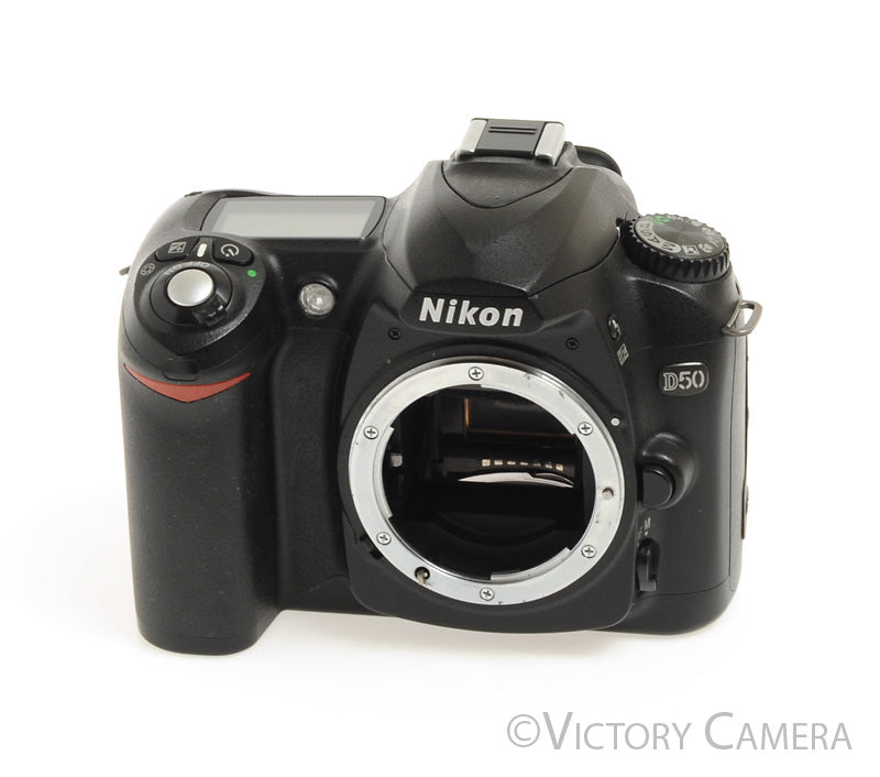 Nikon D50 6.1MP Digital SLR Camera w/ Battery &amp; Charger (~7150 Shots) [EXC] - Victory Camera