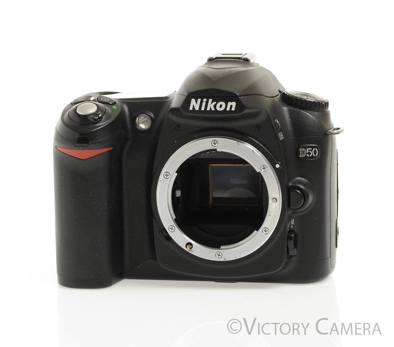 Nikon D50 6.1MP Digital SLR Camera w/ Battery &amp; Charger (~7150 Shots) [EXC] - Victory Camera