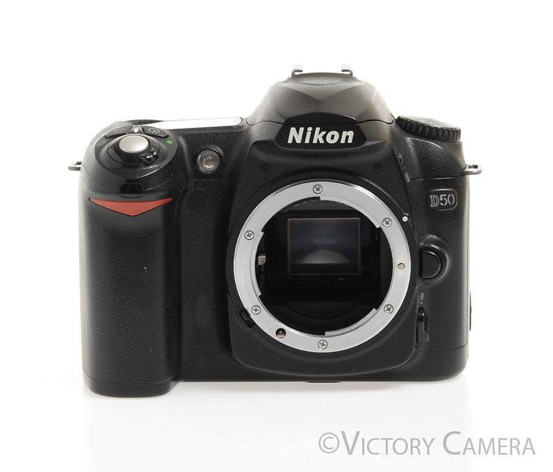 Nikon D50 6.1MP Digital SLR Camera w/ Battery &amp; Charger (~53600 Shots) [EXC+] - Victory Camera